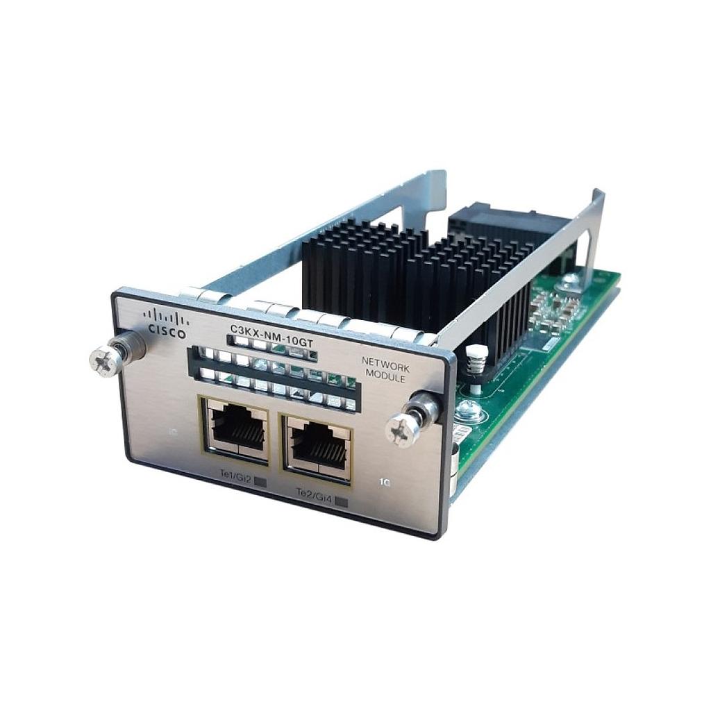 Cisco Two 10GbE-T ports network module for 3750X and 3560X