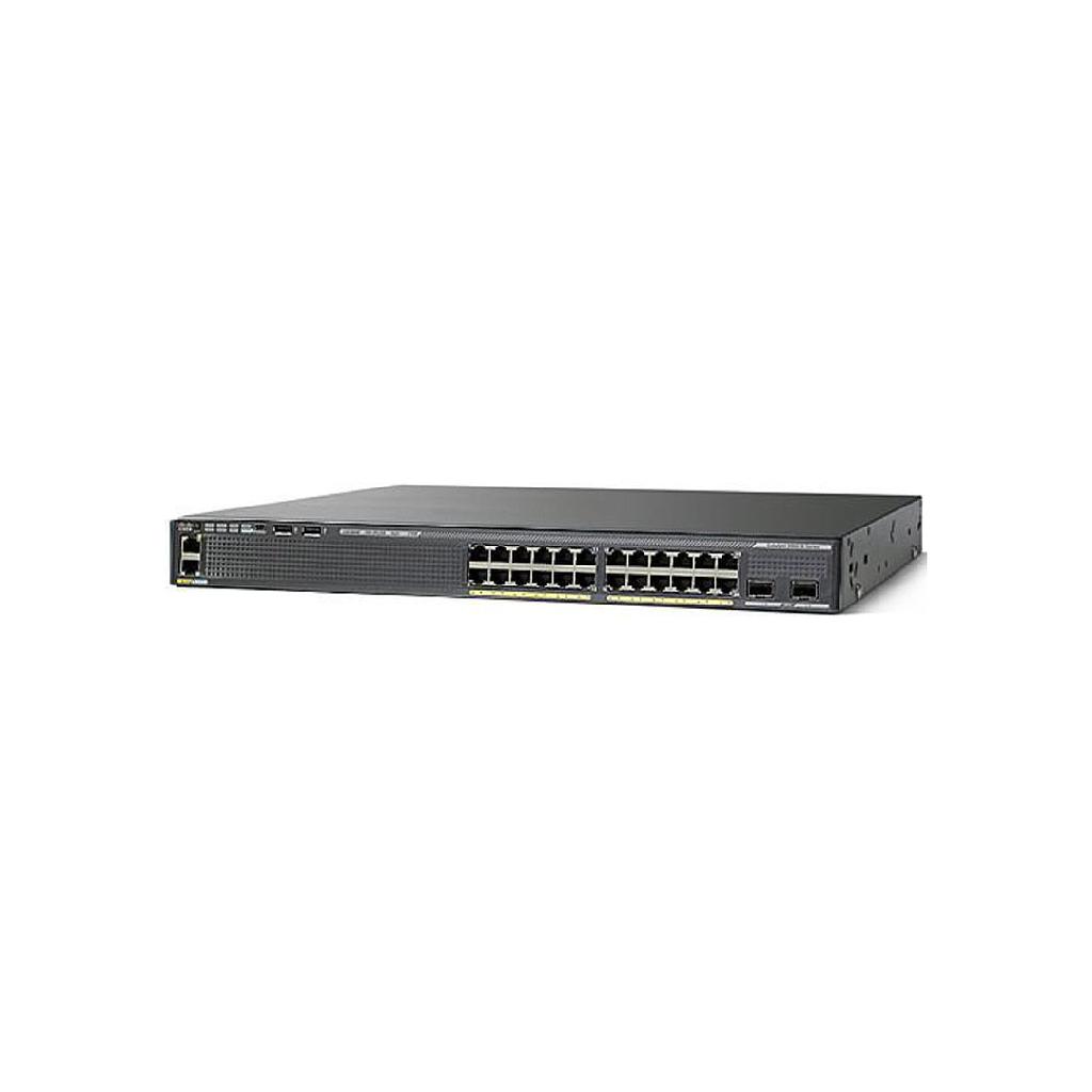 Cisco Catalyst 2960X 24 10/100/1000 ports and 2 SFP+ module slots LAN Base