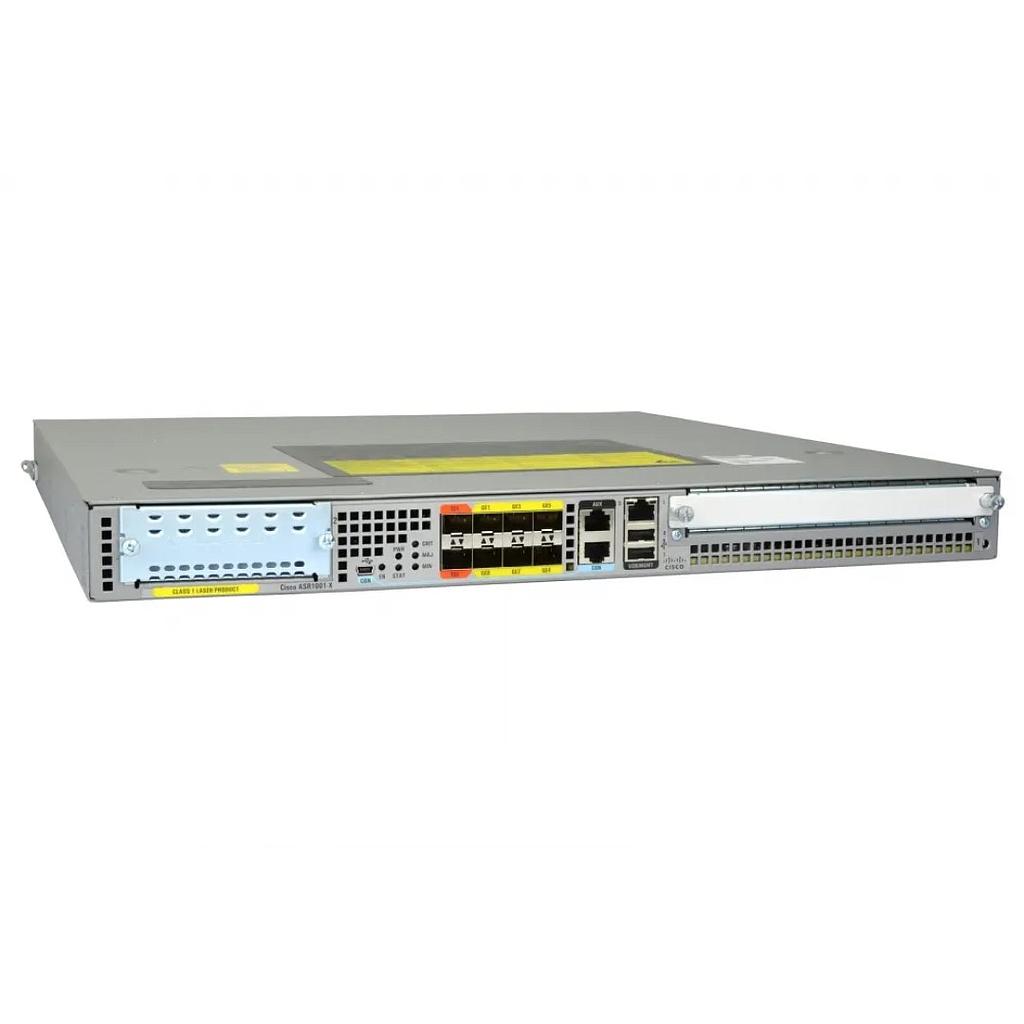 Cisco ASR 1001-X System, Crypto, 6 built-in GE, Dual AC P/S