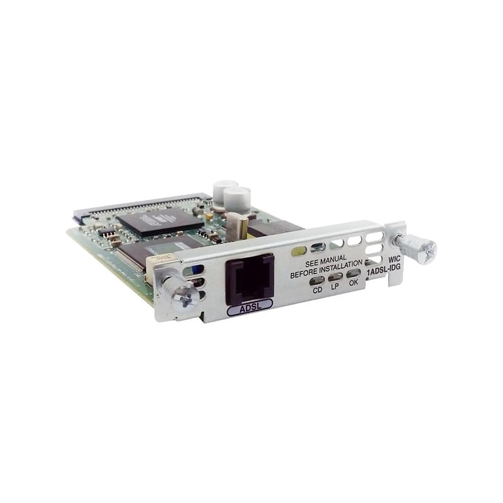 Cisco 1-port ADSL-over-ISDN with dying gasp WAN interface card