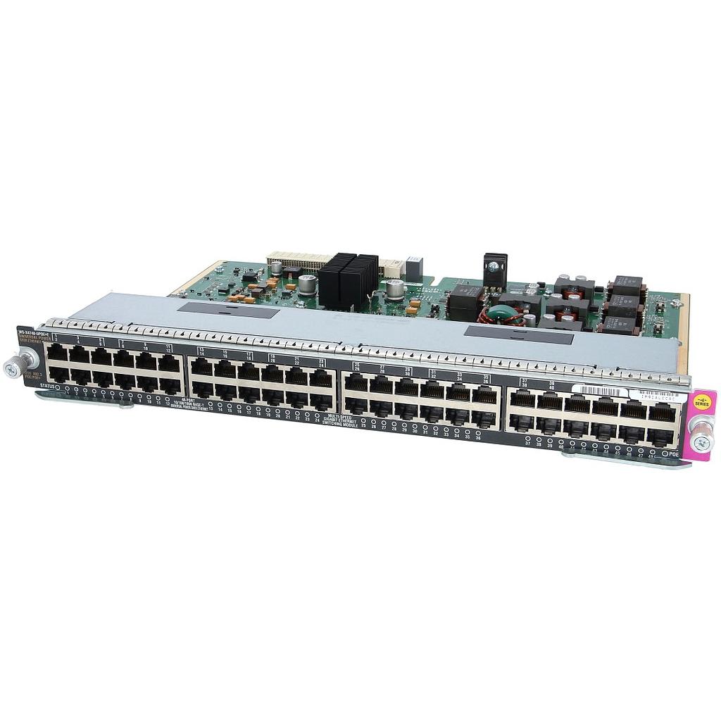 Cisco Catalyst 4500E Series 48-Port UPOE 10/100/1000 RJ-45 Line Card