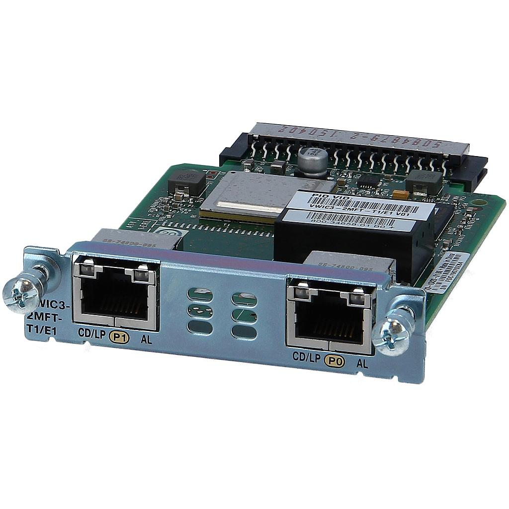 Cisco 2-Port Multiflex Trunk Voice/WAN Interface Card 3rd Generation - T1/E1