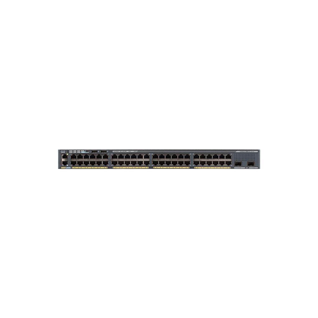 Cisco Catalyst 2960X 48 10/100/1000 ports and 2 SFP+ module slots LAN Base