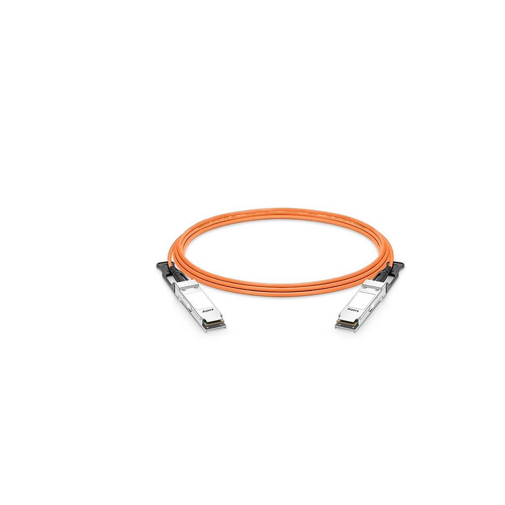 Arpers 40GBASE-AOC QSFP+, 5m, Cable óptico activo (AOC) compatible with Cisco