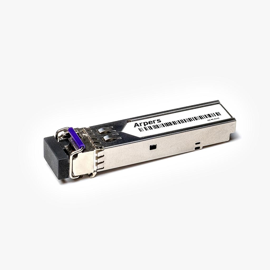 Arpers 1000BASE-BX-D BiDi SFP, 1490nm-TX/1310nm-TX, SMF, 10km, LC Símplex, DOM compatible with Juniper