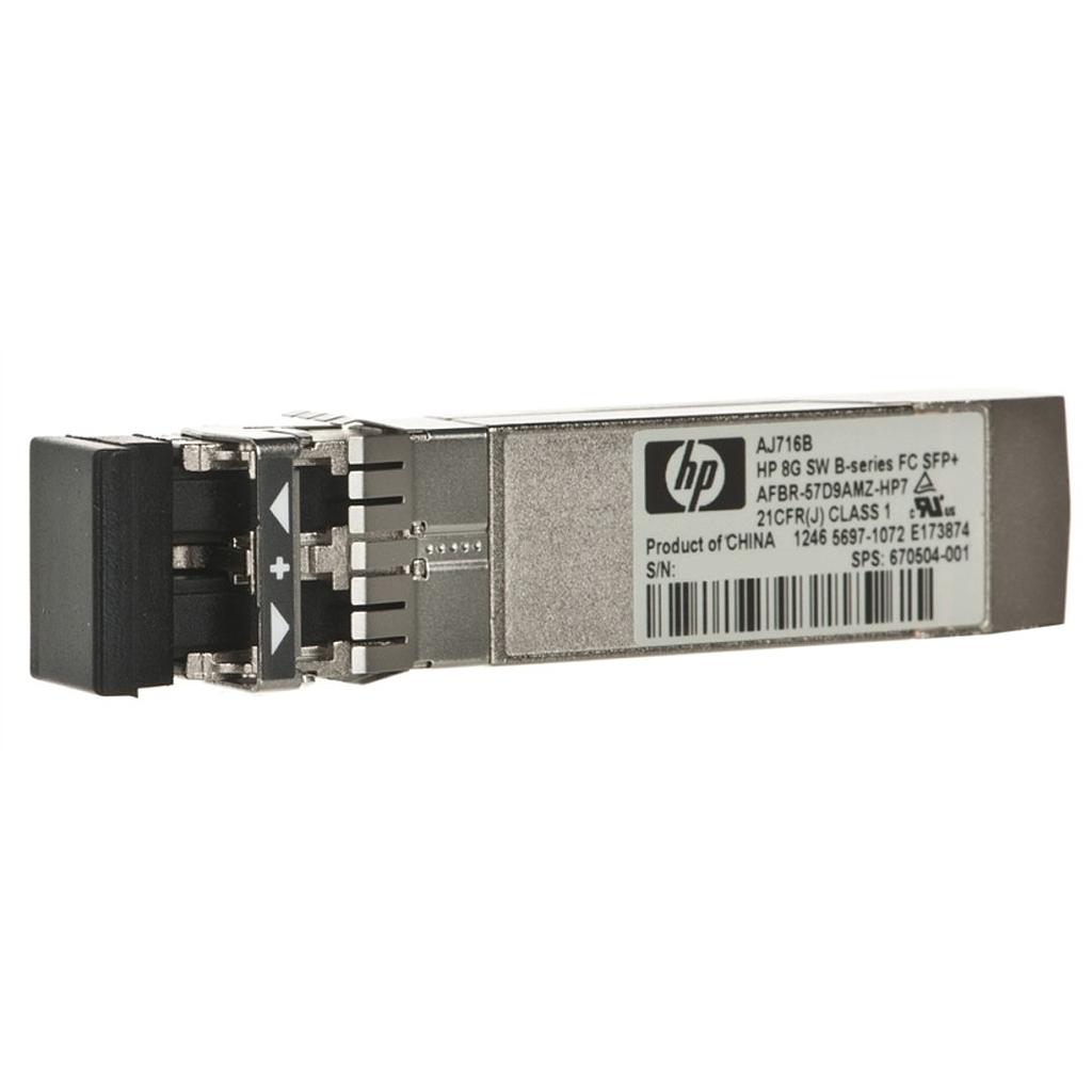 HPE B-series 8-Gigabit Fibre Channel SFP+ Shortwave Transceiver 