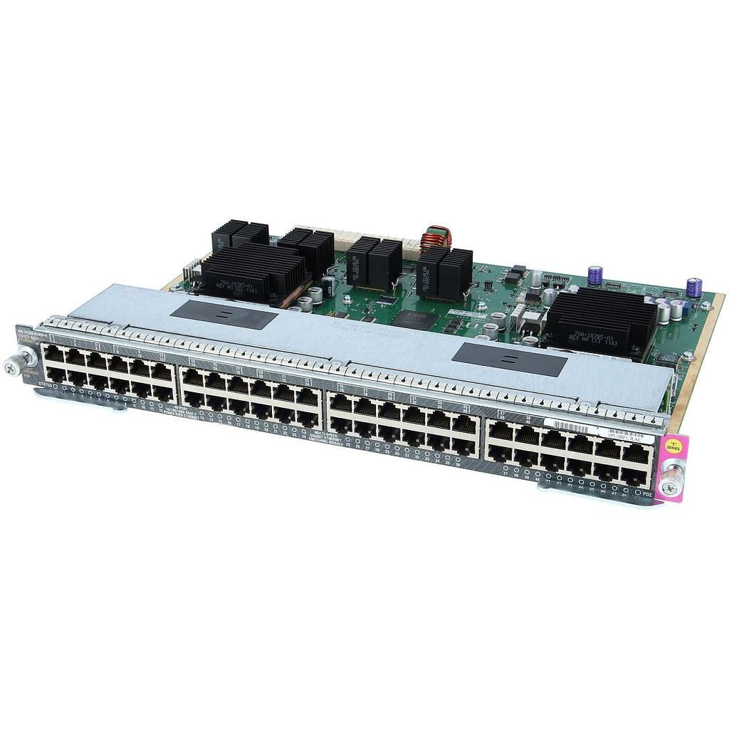 Cisco Catalyst 4500E Series 48-Port 802.3af PoE and PoEP - 10/100/1000 (RJ-45) Line Card