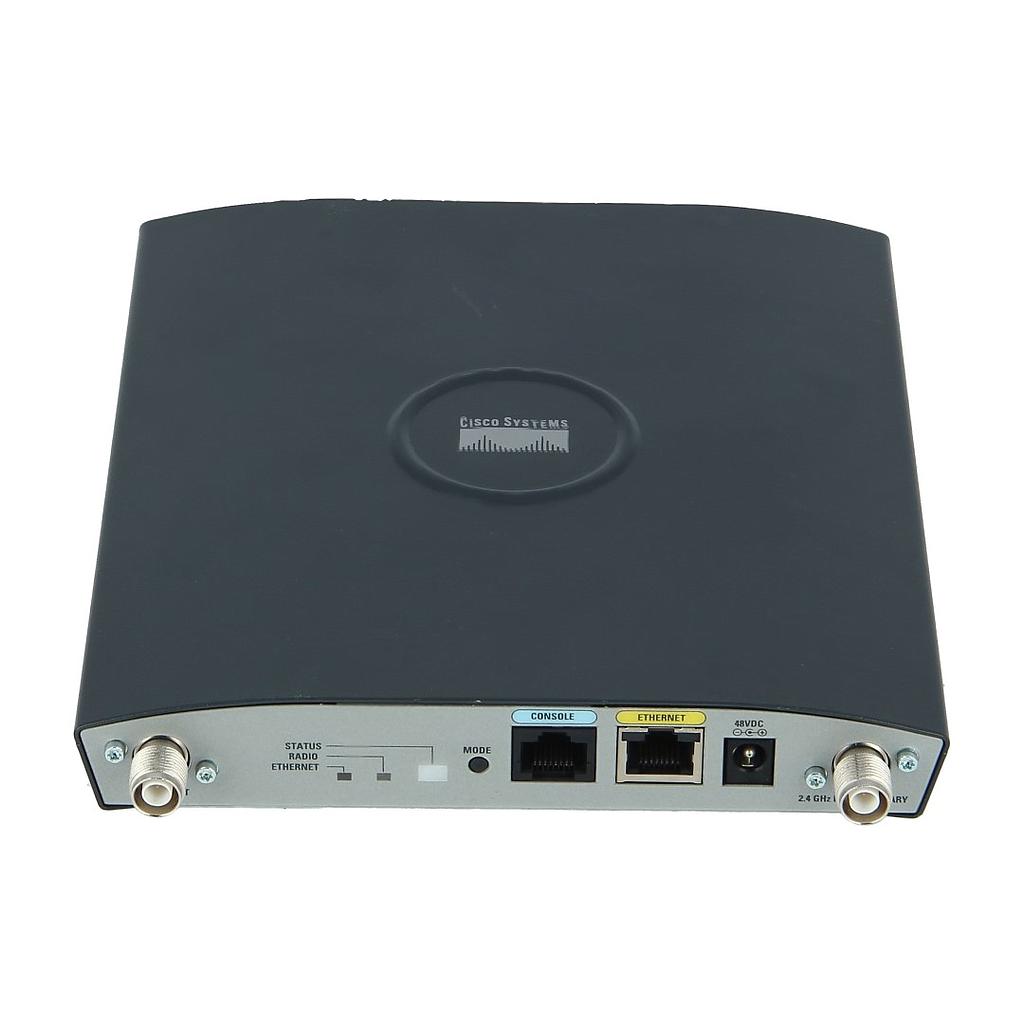 Cisco Aironet 1242G Access Point, 802.11g non-modular LWAPP; RP-TNC; FCC configuration
