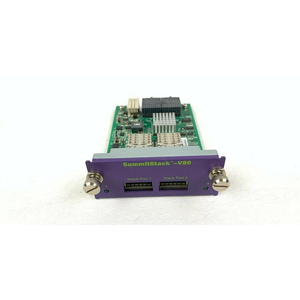 Extreme SummitStack-V80 2 Port Switch Stacking Module for Extreme Networks X460 Series Switches