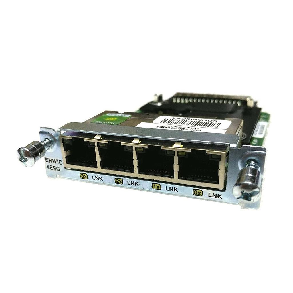 Cisco 4-Port 10/100/1000 EHWIC Gigabit Ethernet switch