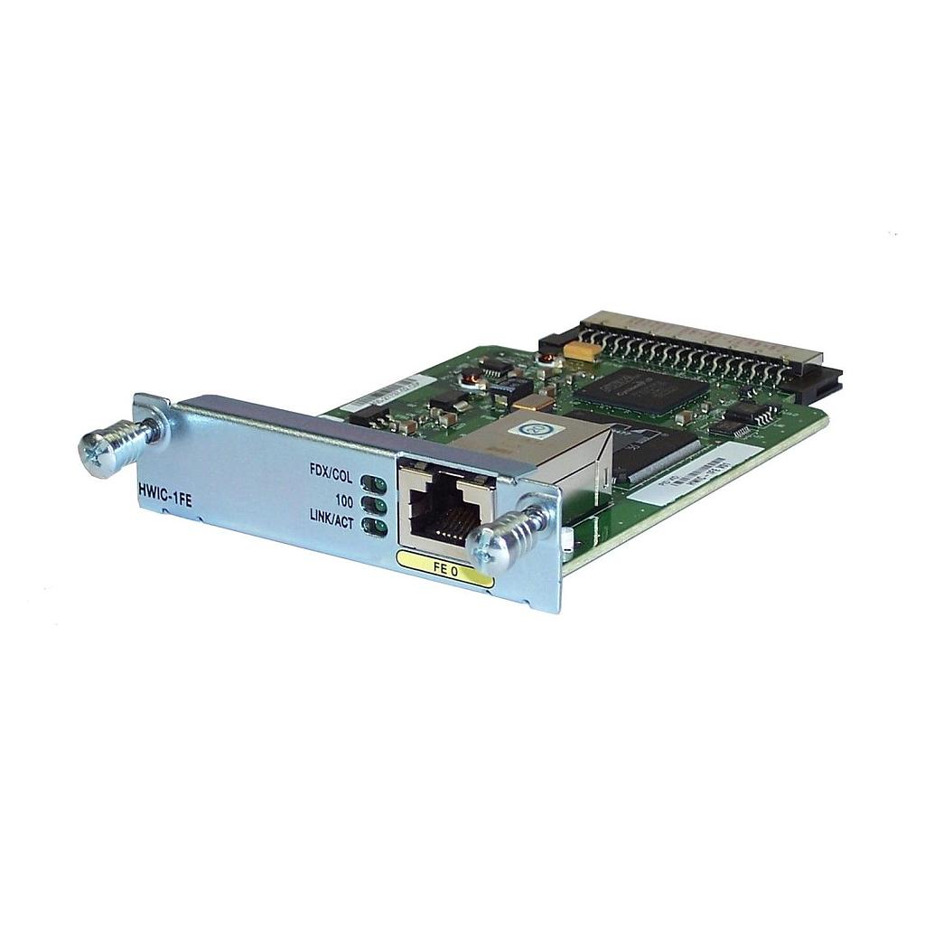 Cisco 1-Port Fast Ethernet Layer 3 HWIC for Integrated Services Routers