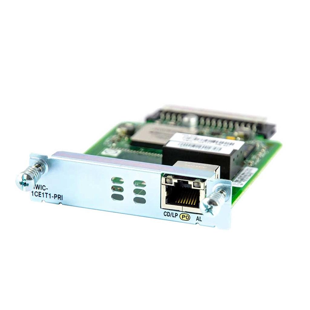 Cisco 1 Port Channelized T1/E1 and ISDN PRI High Speed WAN Interface Card