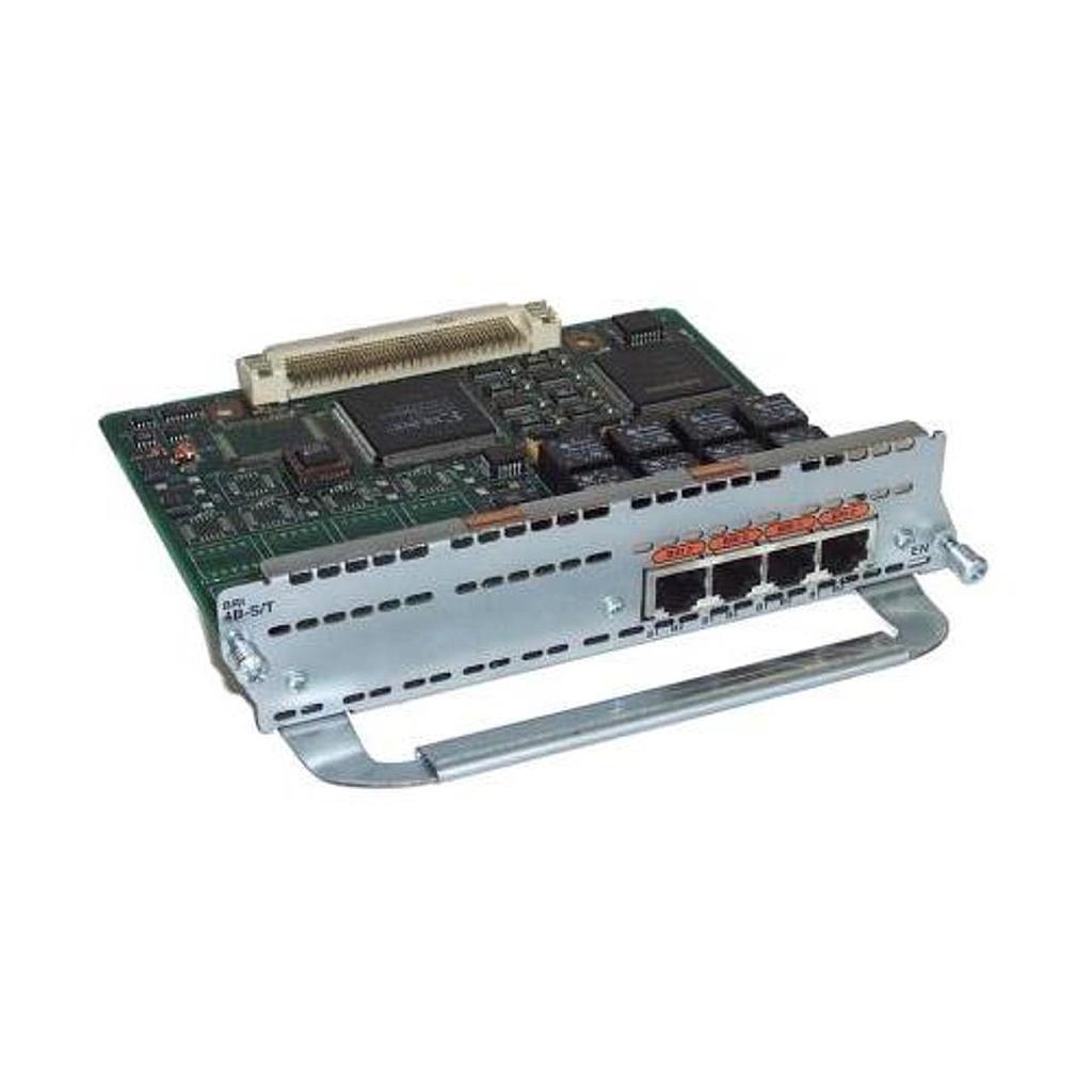Cisco 4-Port ISDN BRI Network Module (S/T Interface)