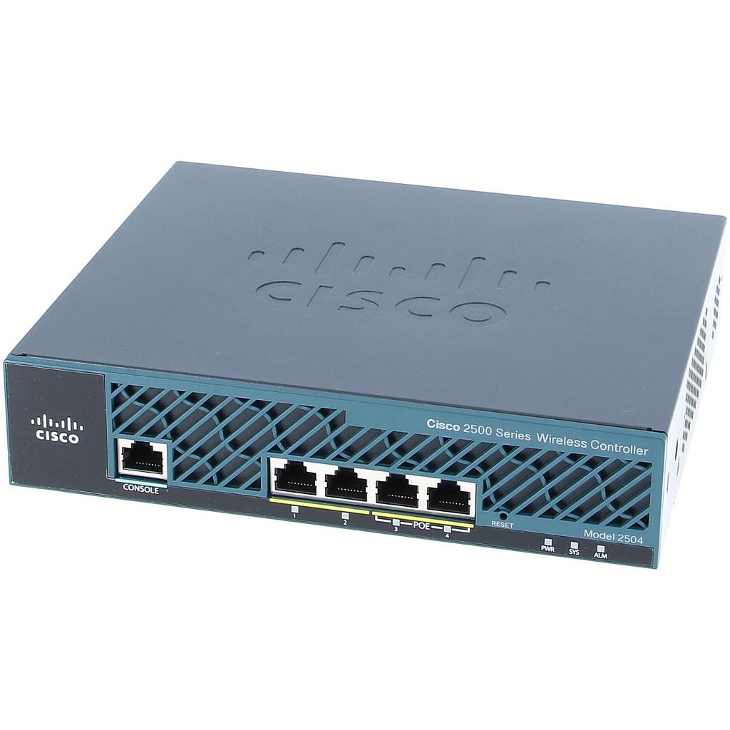 Cisco 2504 Wireless Controller for up to 0 Cisco access points