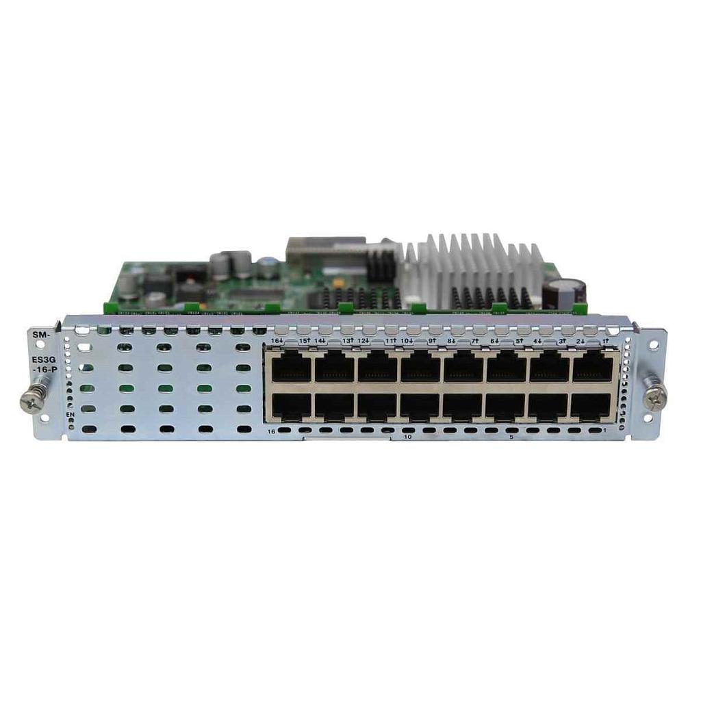 Cisco Enhanced EtherSwitch SM, Layer 2/3 switching, 16 ports GE, POE capable
