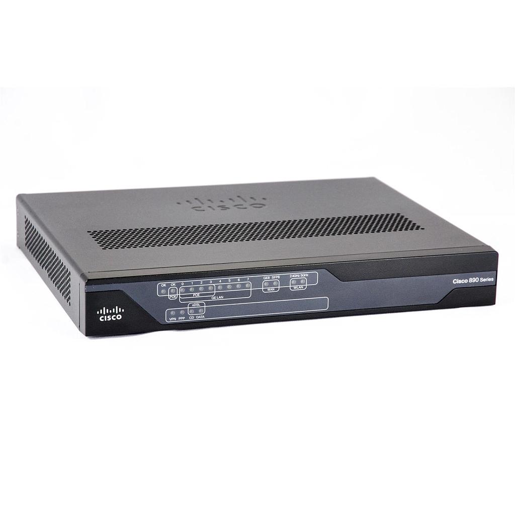 Cisco 897VA Gigabit Ethernet security router with SFP and VDSL/ADSL2+ Annex A with Wireless