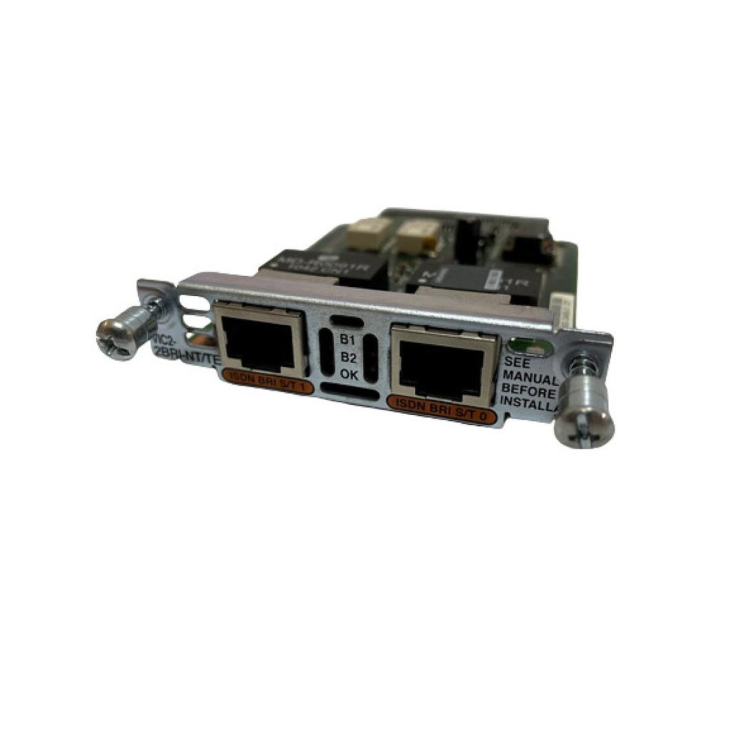 Cisco 2-port BRI VIC, S/T interface, Network Termination (NT) or TE