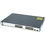 Cisco Catalyst 3750 Stackable 24 10/100 Gigabit Ethernet PoE ports & 2 1GbE SFP-based Uplink ports, IP Base software